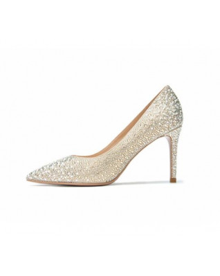 Crystal Evening Dress Banquet Stilettos