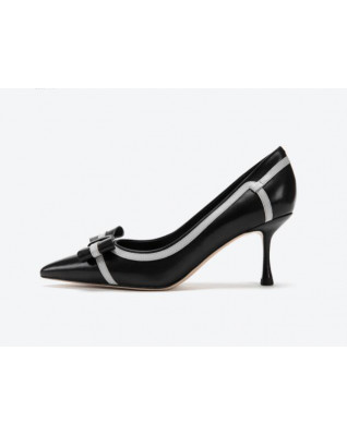 Elegant Bow French High Heels