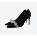 New style French ladies pointed toe banquet stilettos