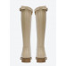 Leather British style high boots women's high sense winter new high boots but knee knight boots long boots