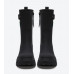 Retro dark knight boots winter new thick-soled short boots mid-calf boots