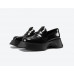 Leather thick-soled British style loafers women's new platform shoes increase design sense small leather shoes