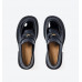 New Black Patent Leather British Style Thick-soled All-Match Loafers