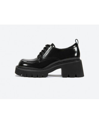 New retro thick bottom British style all-match women's chunky heels