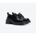 Retro leather British style thick-soled small leather shoes spring new height-increasing shoes all-match platform shoes