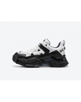 Color-block thick-soled daddy shoes heightened all-match sneakers