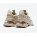 Leather apricot retro all-match thick-soled height-increasing sneakers