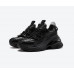 New retro leather black daddy shoes all-match thick-soled height-increasing sneakers