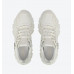 White Leather Platform Sneakers