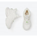 Winter leather plus velvet thick-soled new sports shoes all-match warm cotton shoes